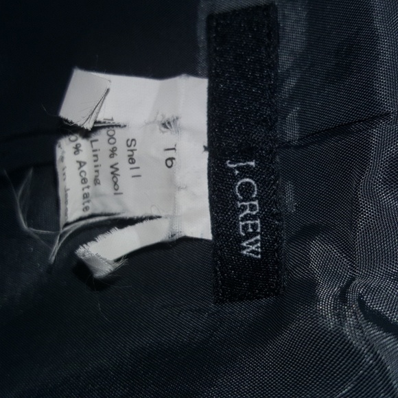 J crew size  t 6 BLAZER  IN DARK SEA BLUE / GREEN - Picture 4 of 8